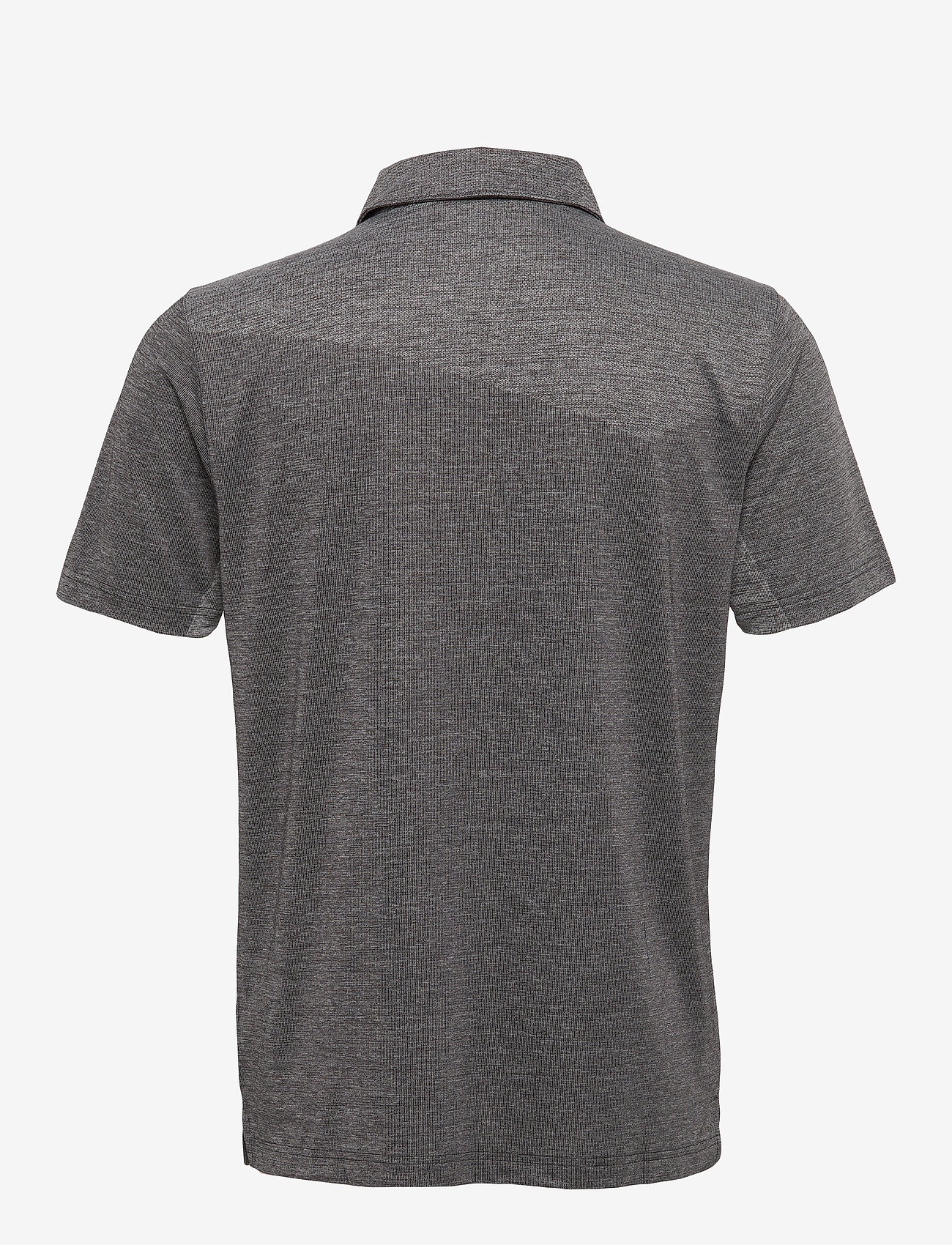 PUMA Golf - Alterknit Jacquard Polo - puma black heather - 1