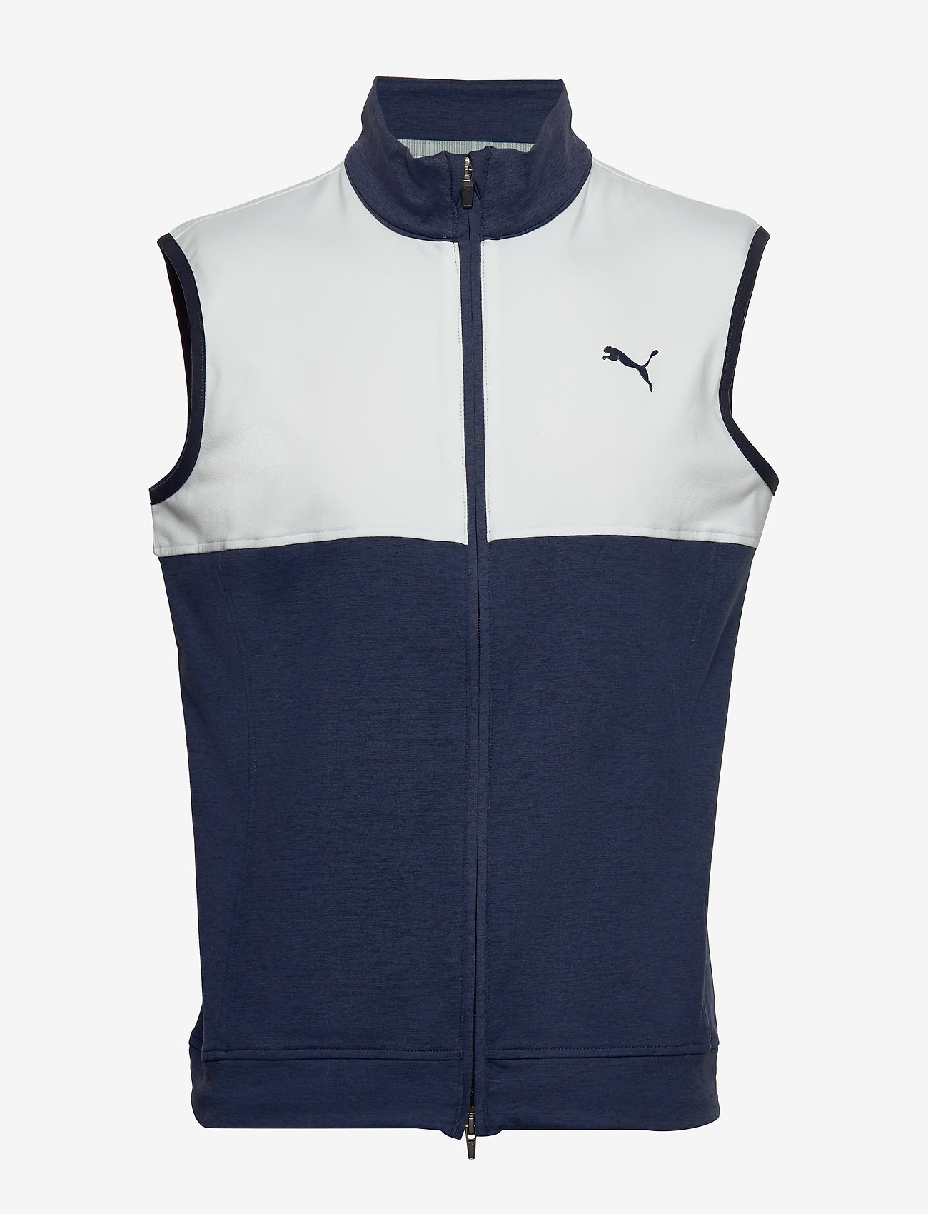 PUMA Golf - Cloudspun Warm Up Vest - peacoat-bright white - 0