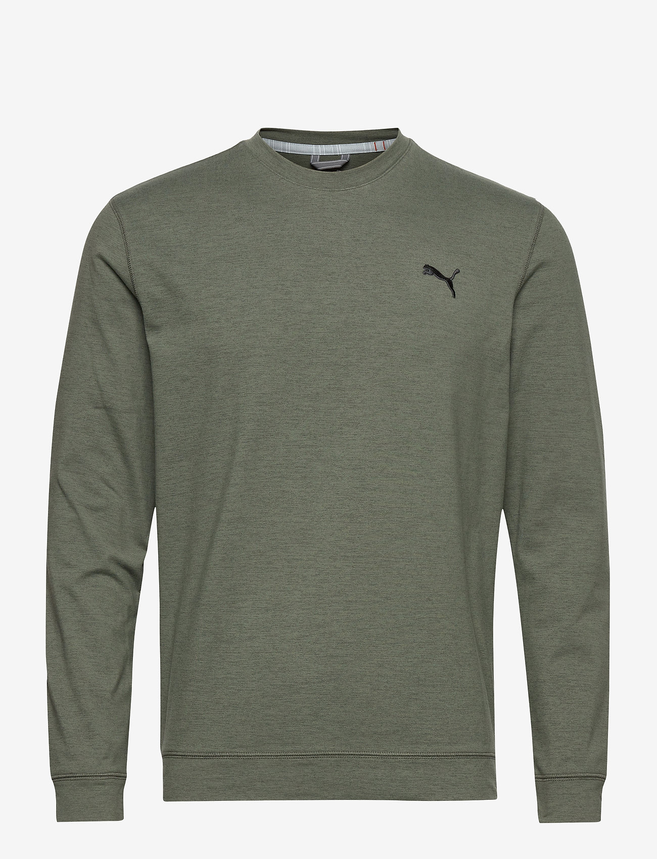 PUMA Golf - Cloudspun Crewneck - thyme heather - 0