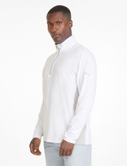 PUMA Golf - Gamer 1/4 Zip - pitkähihaiset t-paidat - bright white - 2