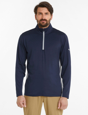 PUMA Golf - Gamer 1/4 Zip - pitkähihaiset t-paidat - navy blazer - 2