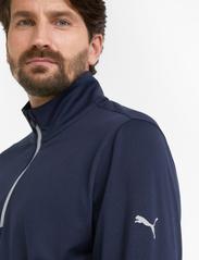 PUMA Golf - Gamer 1/4 Zip - longsleeved tops - navy blazer - 5