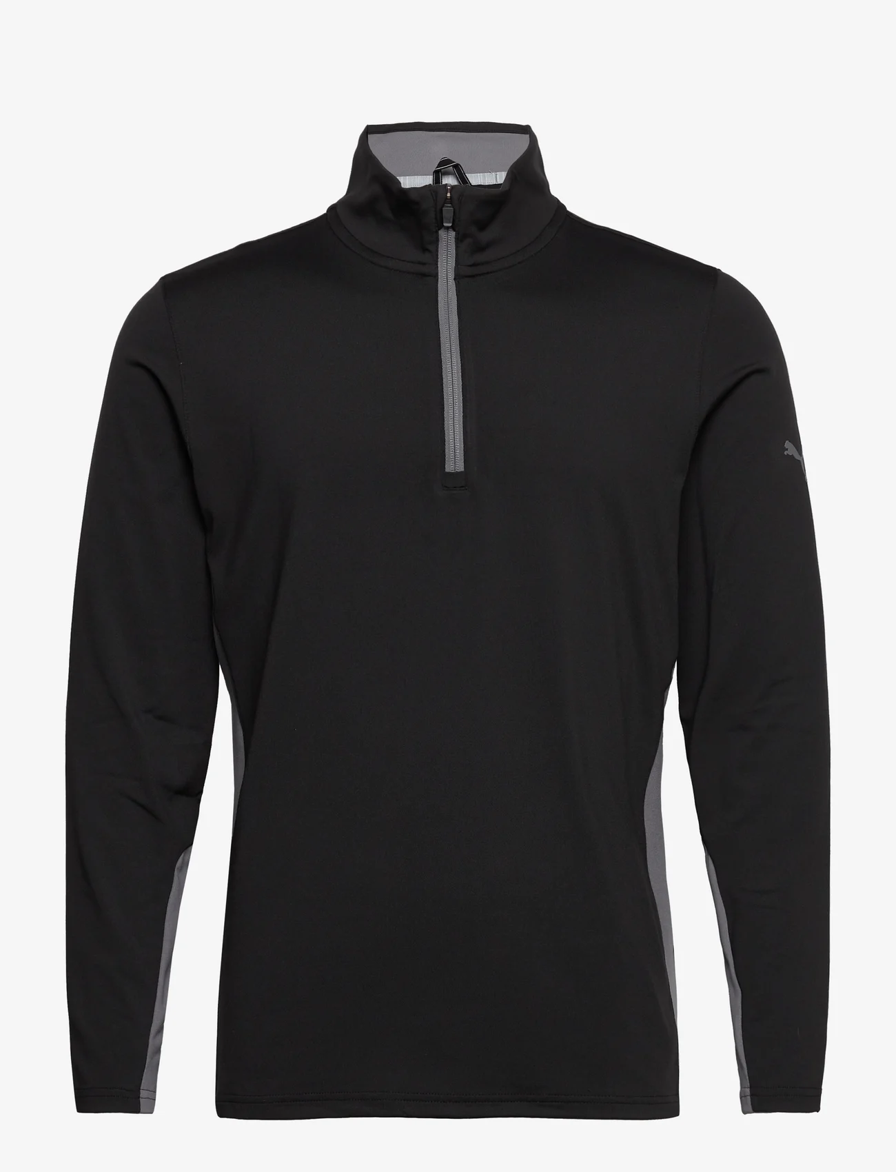 PUMA Golf - Gamer 1/4 Zip - pitkähihaiset t-paidat - puma black - 0