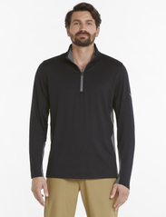 PUMA Golf - Gamer 1/4 Zip - pitkähihaiset t-paidat - puma black - 4