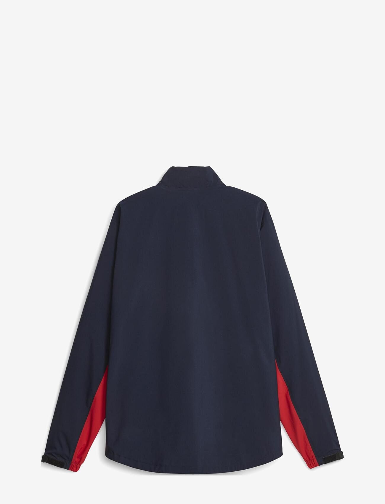 PUMA Golf - DRYLBL Rain Jacket - regnjackor - navy blazer-strong red - 1