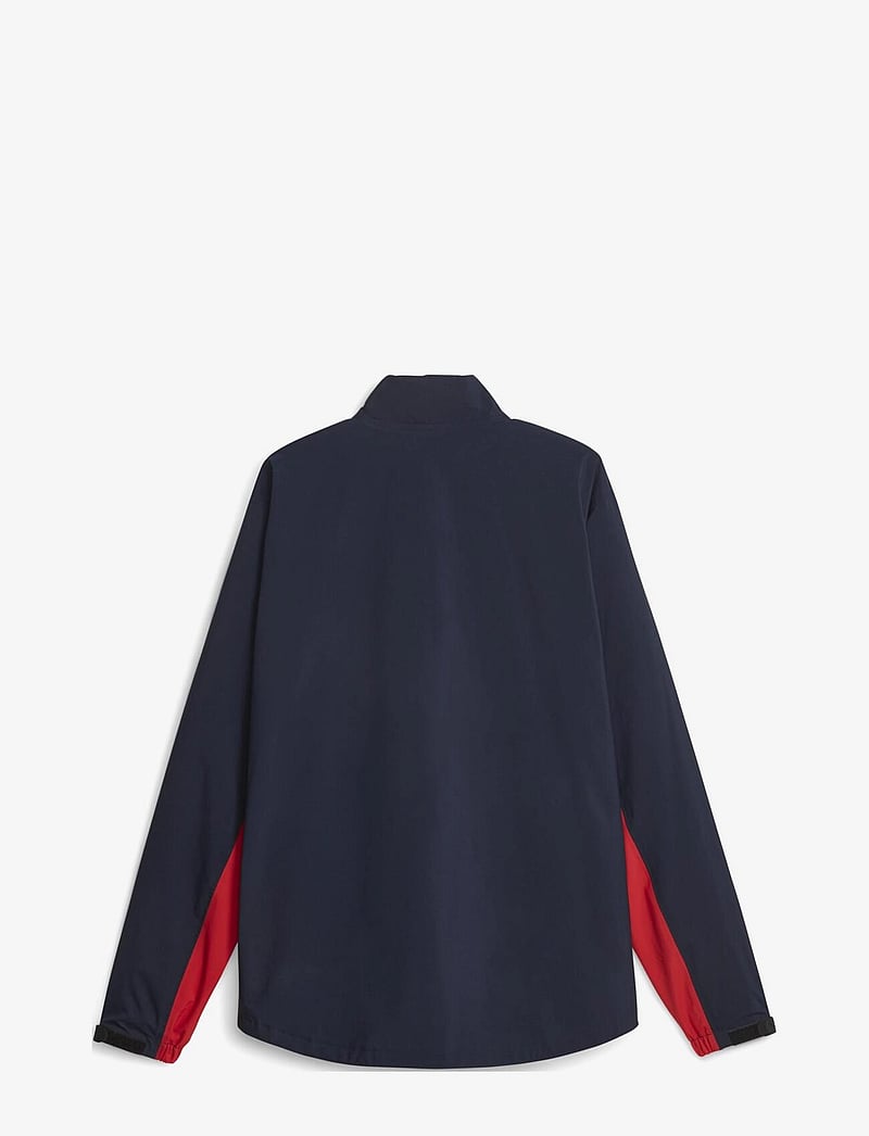 PUMA Golf - DRYLBL Rain Jacket - golfijakid - navy blazer-strong red - 1