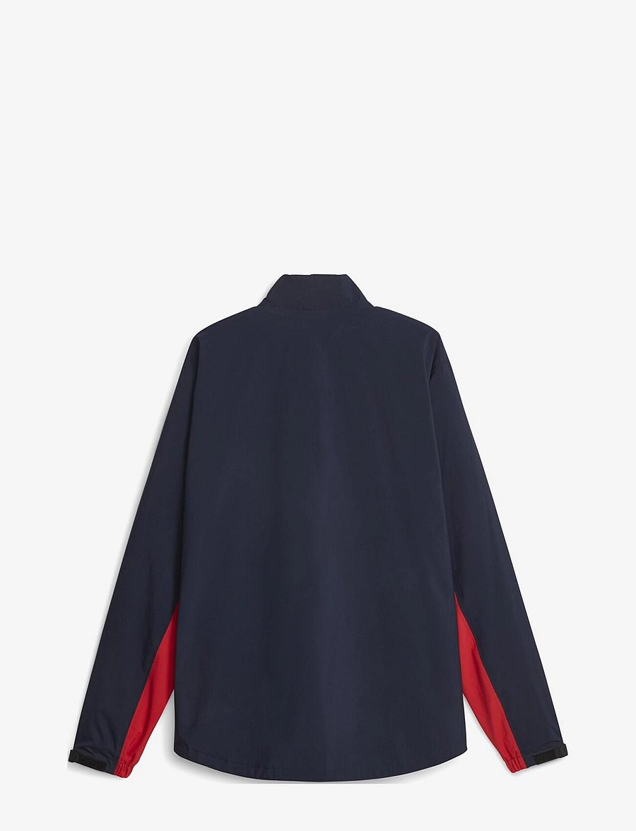 PUMA Golf - DRYLBL Rain Jacket - golfijakid - navy blazer-strong red - 1