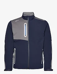 PUMA Golf - Nordic DWR Jacket - golf jackets - navy blazer-slate sky - 0