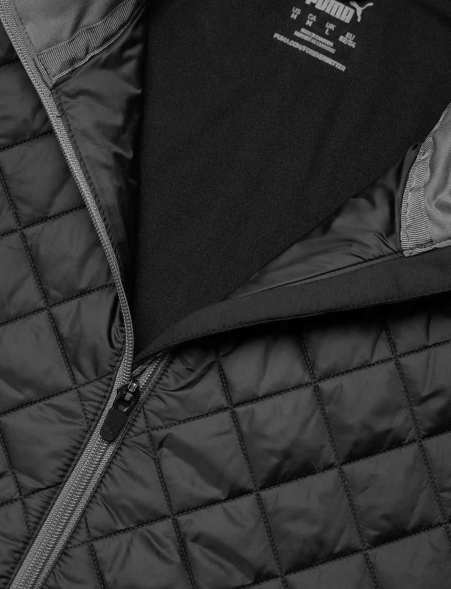 PUMA Golf - Frost Quilted Jacket - kurtki golfowe - puma black-slate gray - 2