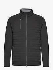 PUMA Golf - Scotia Quilted Jacket - pavasarinės striukės - puma black-slate sky - 0