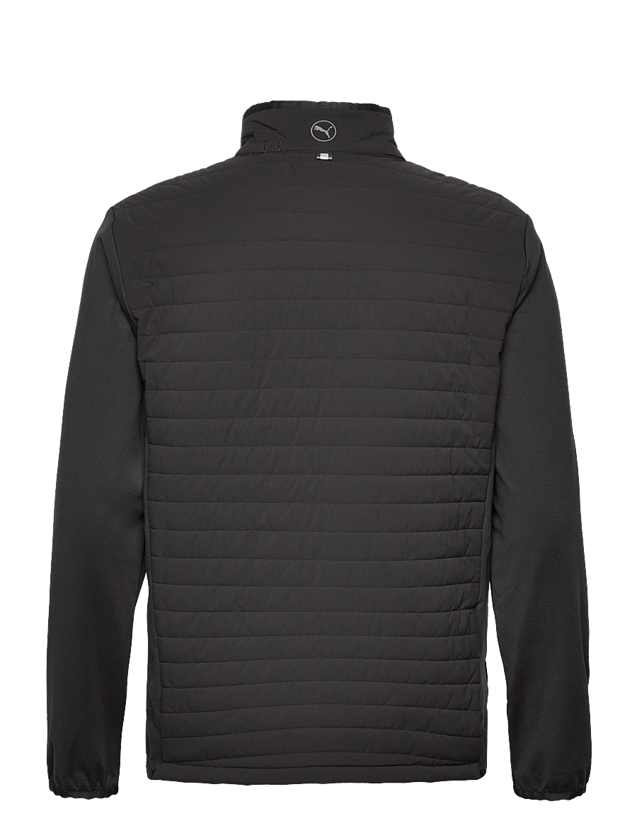 PUMA Golf - Scotia Quilted Jacket - puma black-slate sky - 1