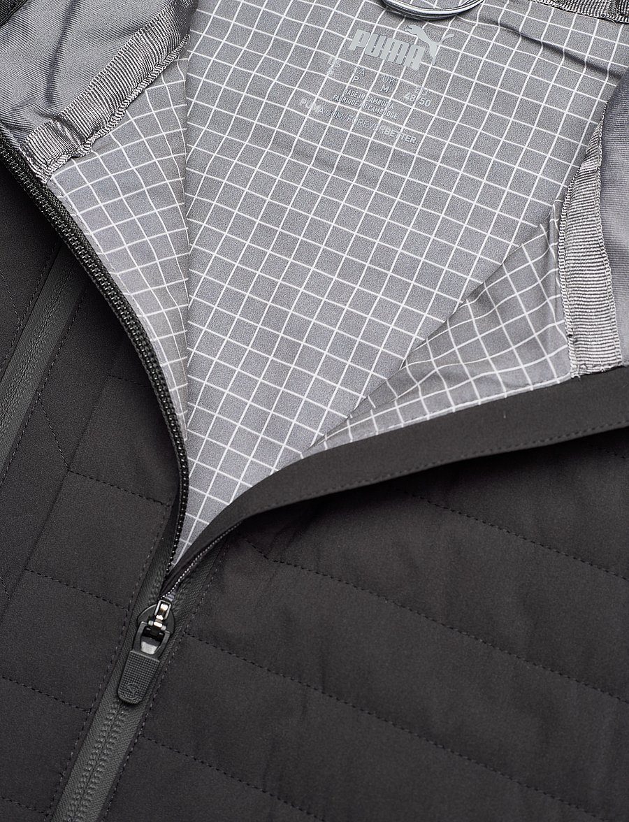 PUMA Golf - Scotia Quilted Jacket - puma black-slate sky - 2