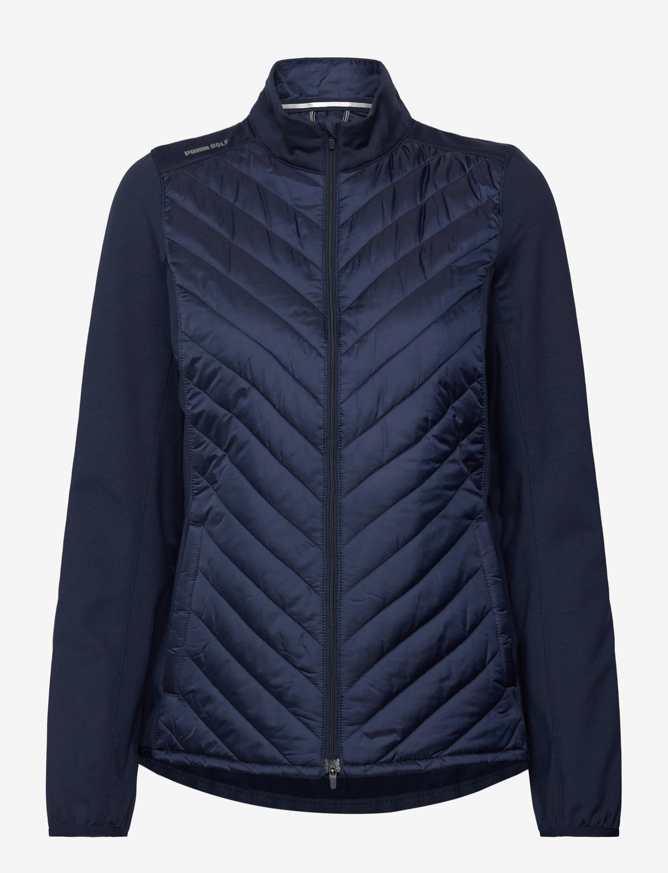 PUMA Golf - W Frost Quilted Jacket - golfijakid - navy blazer - 0