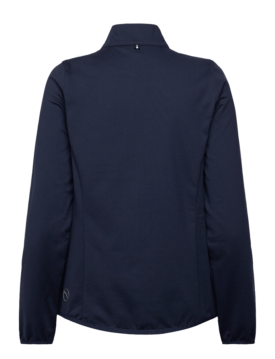 PUMA Golf - W Frost Quilted Jacket - golfjackor - navy blazer - 1