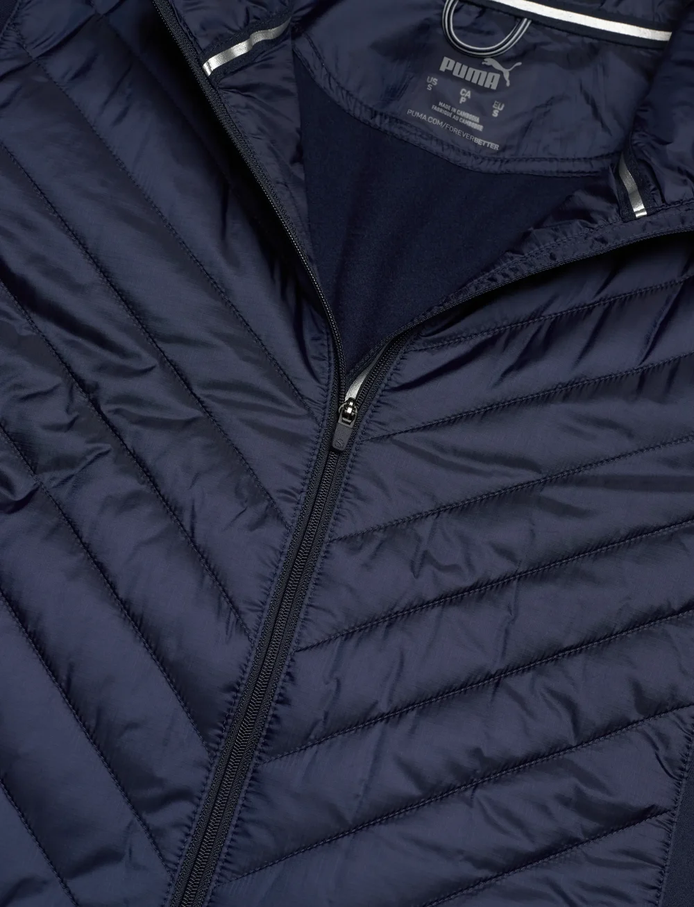 PUMA Golf - W Frost Quilted Jacket - golf-jacken - navy blazer - 2