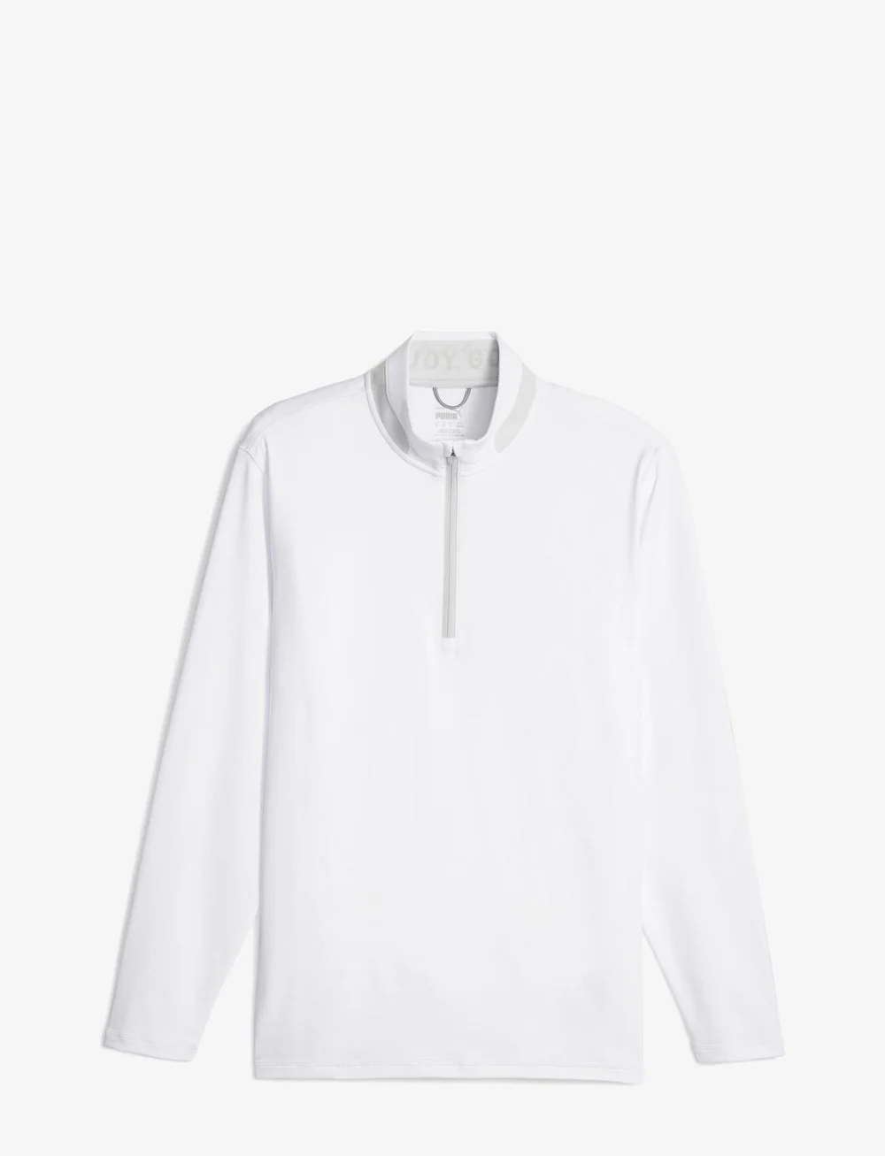 PUMA Golf - Lightweight 1/4 Zip - overdele - white glow-ash gray - 1
