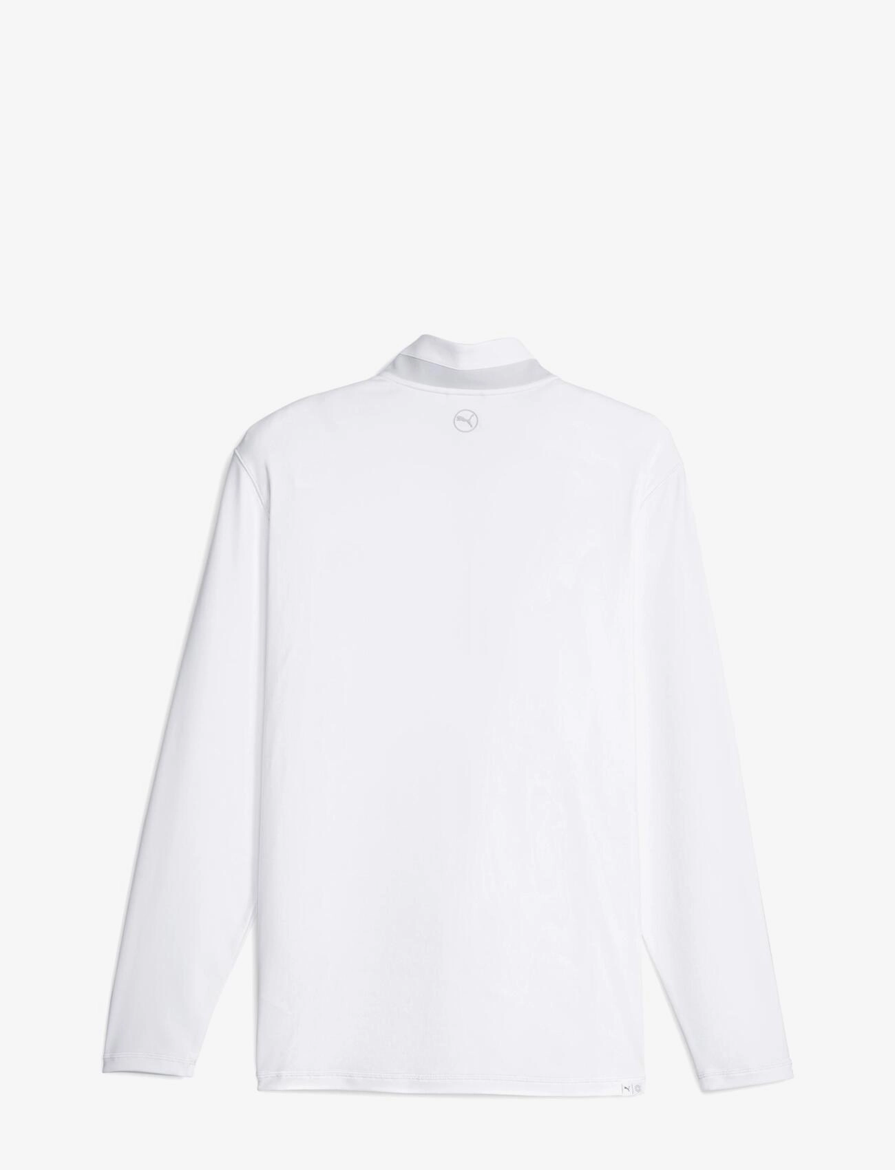 PUMA Golf - Lightweight 1/4 Zip - white glow-ash gray - 2