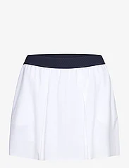 PUMA Golf - W Club Pleated Skirt - faltenröcke - white glow-deep navy - 0