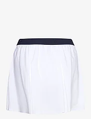 PUMA Golf - W Club Pleated Skirt - klostuoti sijonai - white glow-deep navy - 1