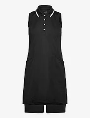 PUMA Golf - W Everyday Pique Dress - krótkie sukienki - puma black - 0