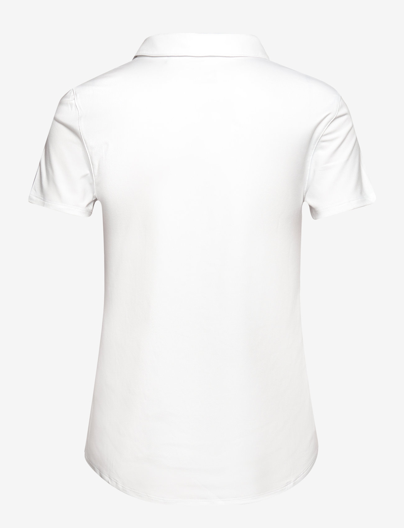 PUMA Golf - W Cloudspun Piped SS Polo - polos - white glow - 1