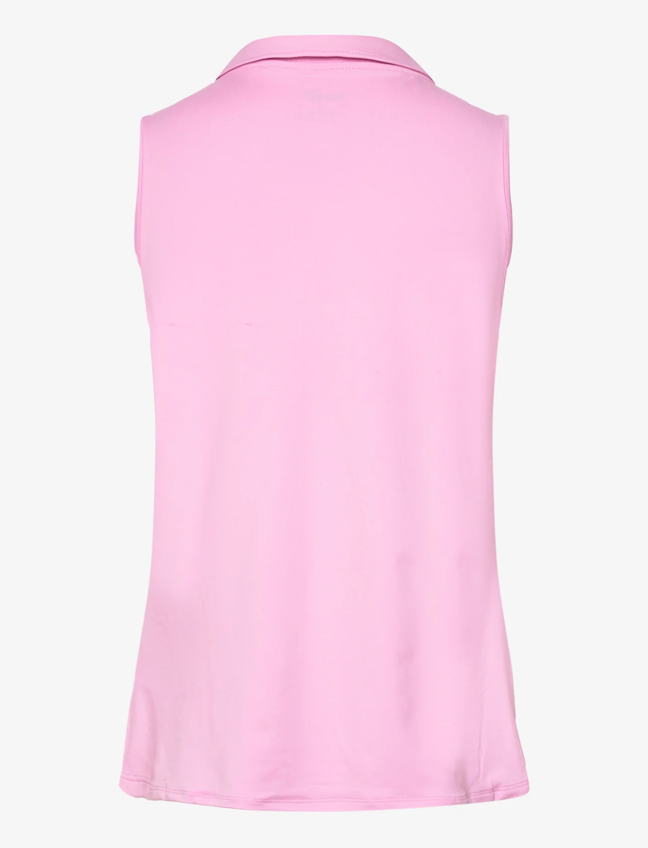 PUMA Golf - W Cloudspun Piped SL Polo - t-shirt & tops - pink icing - 1