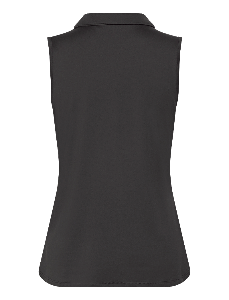 PUMA Golf - W Cloudspun Piped SL Polo - alussärgid ja t-särgid - puma black - 1