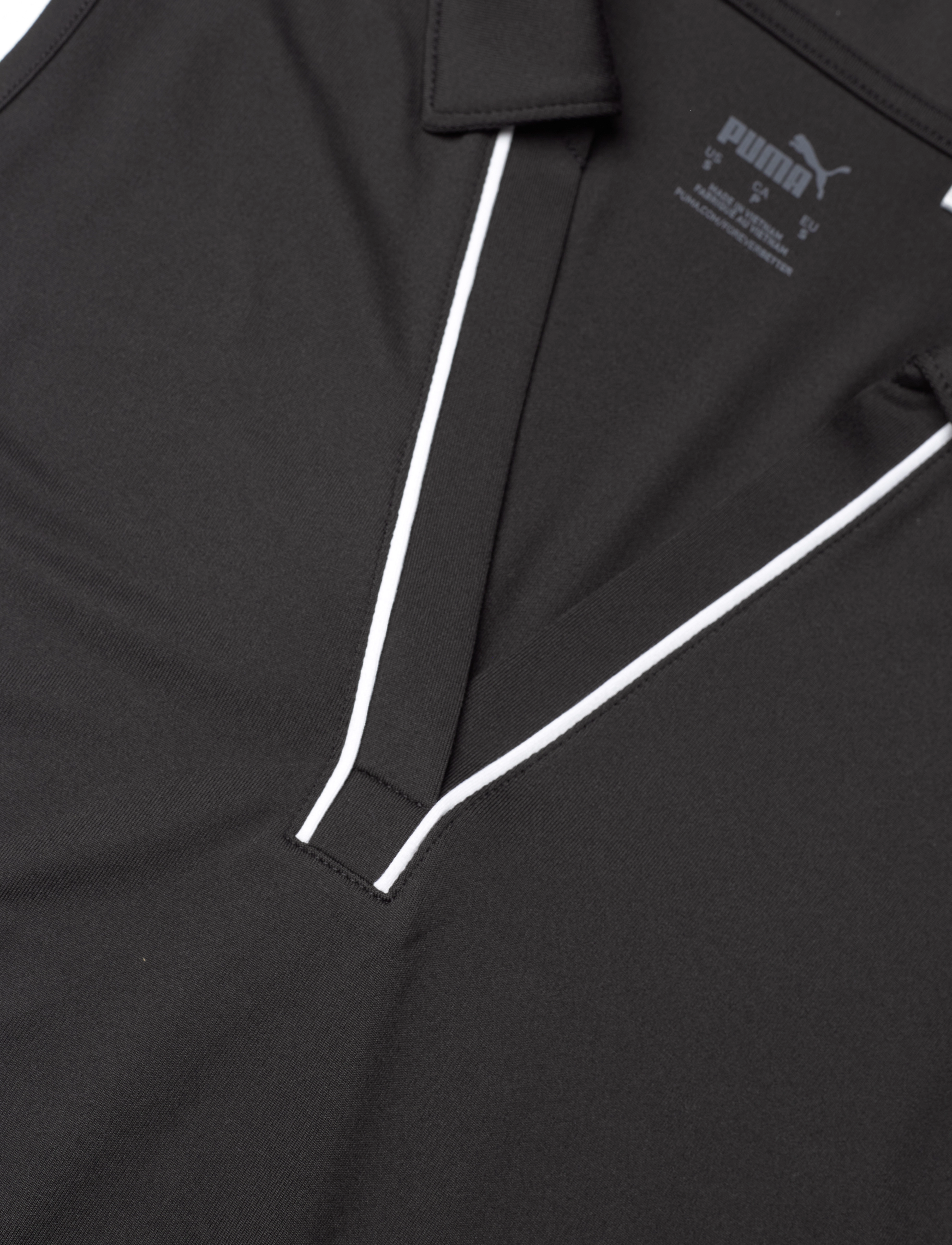PUMA Golf - W Cloudspun Piped SL Polo - polo krekli - puma black - 2