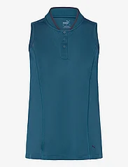 PUMA Golf - W Range SL Pique Top - koszulki polo - ocean tropic - 0