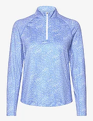 PUMA Golf - W You-V Microdot 1/4 Zip - mid layer jackets - blue skies-white glow - 0