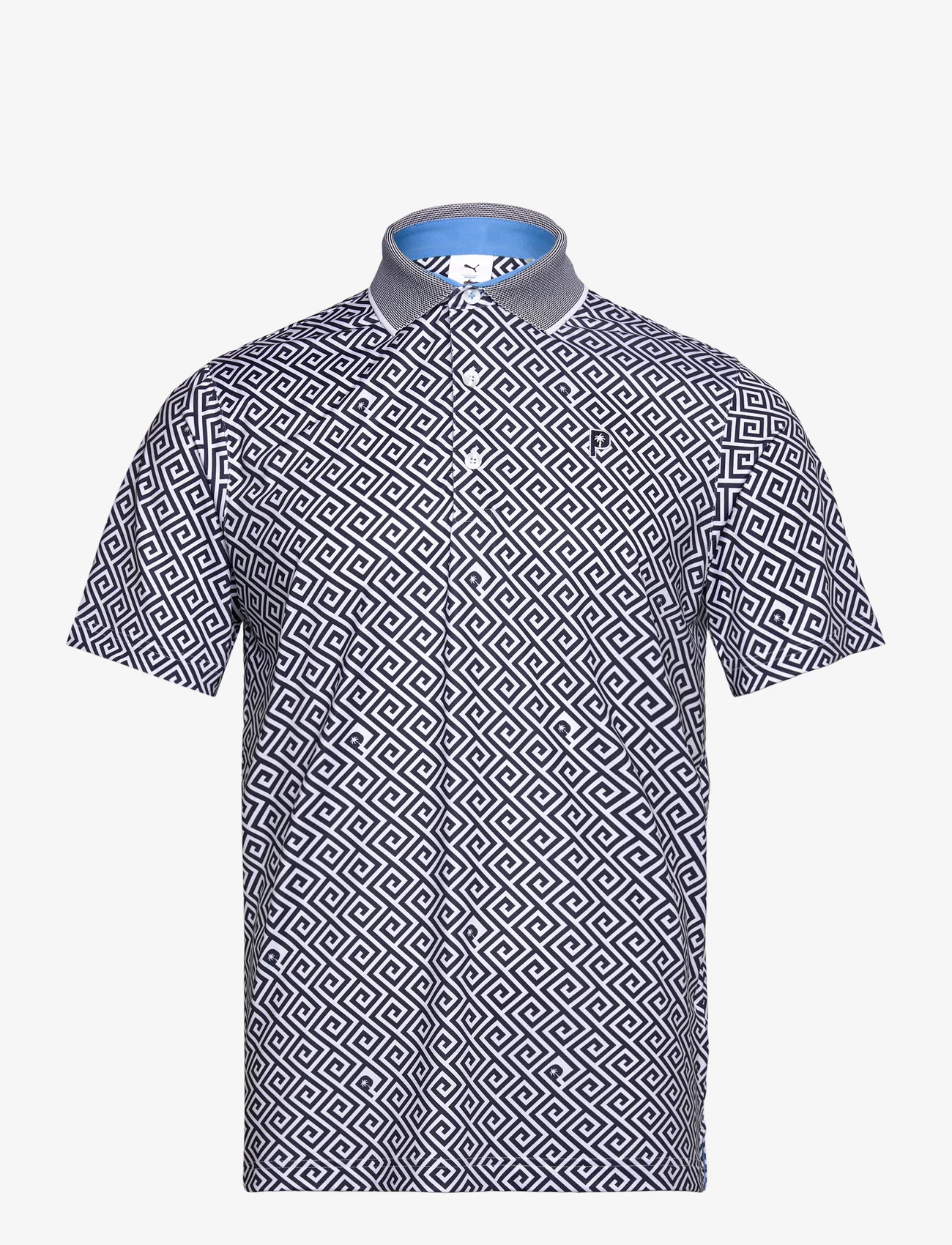 PUMA Golf - PUMA x PTC RESORT POLO - polo marškinėliai trumpomis rankovėmis - deep navy-white glow - 0