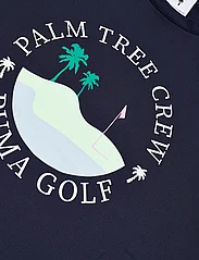 PUMA Golf - PUMA X PTC ISLAND TEE - short-sleeved t-shirts - deep navy - 2