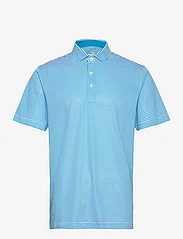 PUMA Golf - Isle Pique Polo - polo marškinėliai trumpomis rankovėmis - aqua blue-white glow - 0