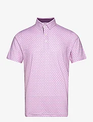 PUMA Golf - MATTR Palm Deco Polo - short-sleeved polos - crushed berry-pink icing - 0