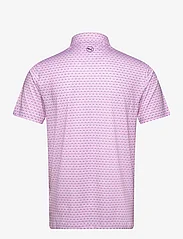 PUMA Golf - MATTR Palm Deco Polo - short-sleeved polos - crushed berry-pink icing - 1