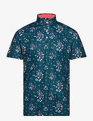 PUMA Golf - Pique Heirloom Polo - polo marškinėliai trumpomis rankovėmis - ocean tropic-melon punch - 0