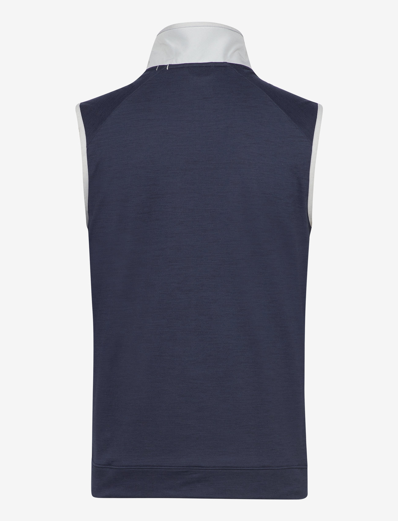 PUMA Golf - Cloudspun Vest - deep navy heather-ash gray - 1