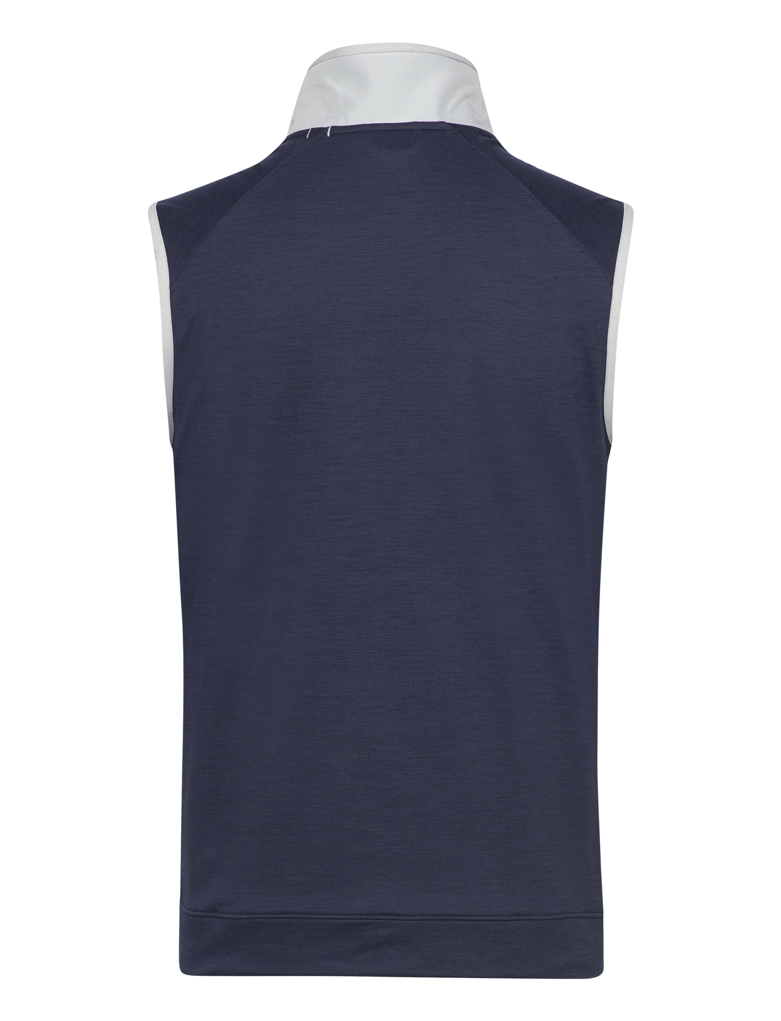 PUMA Golf - Cloudspun Vest - deep navy heather-ash gray - 1