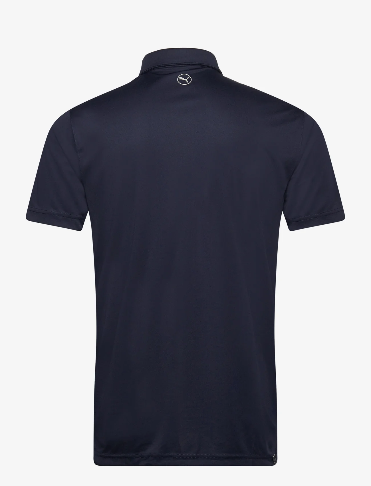 PUMA Golf - Pure Solid Polo - oberteile & t-shirts - deep navy - 1