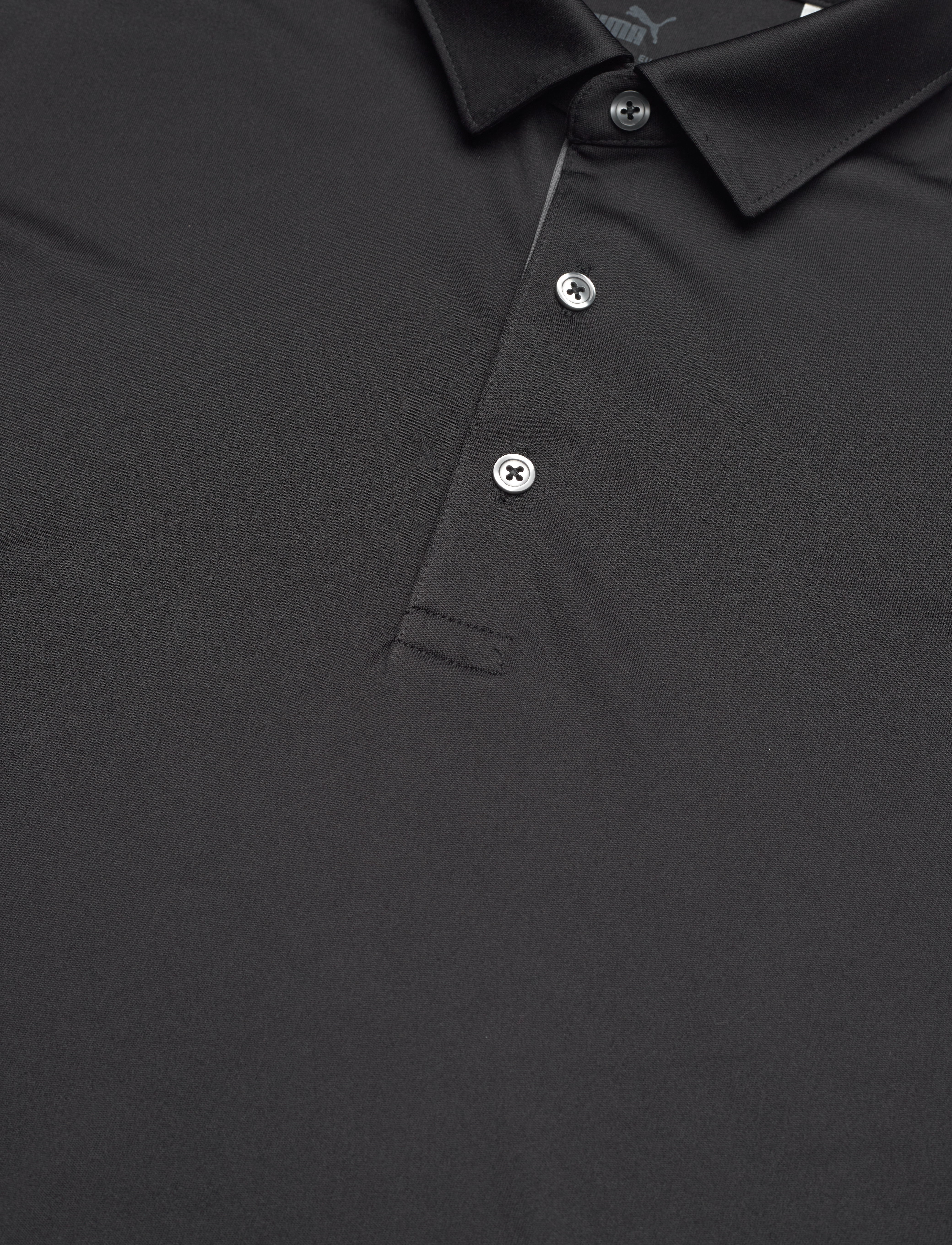 PUMA Golf - Pure Solid Polo - polosärgid - puma black - 2