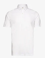 PUMA Golf - Pure Solid Polo - short-sleeved polos - white glow - 0