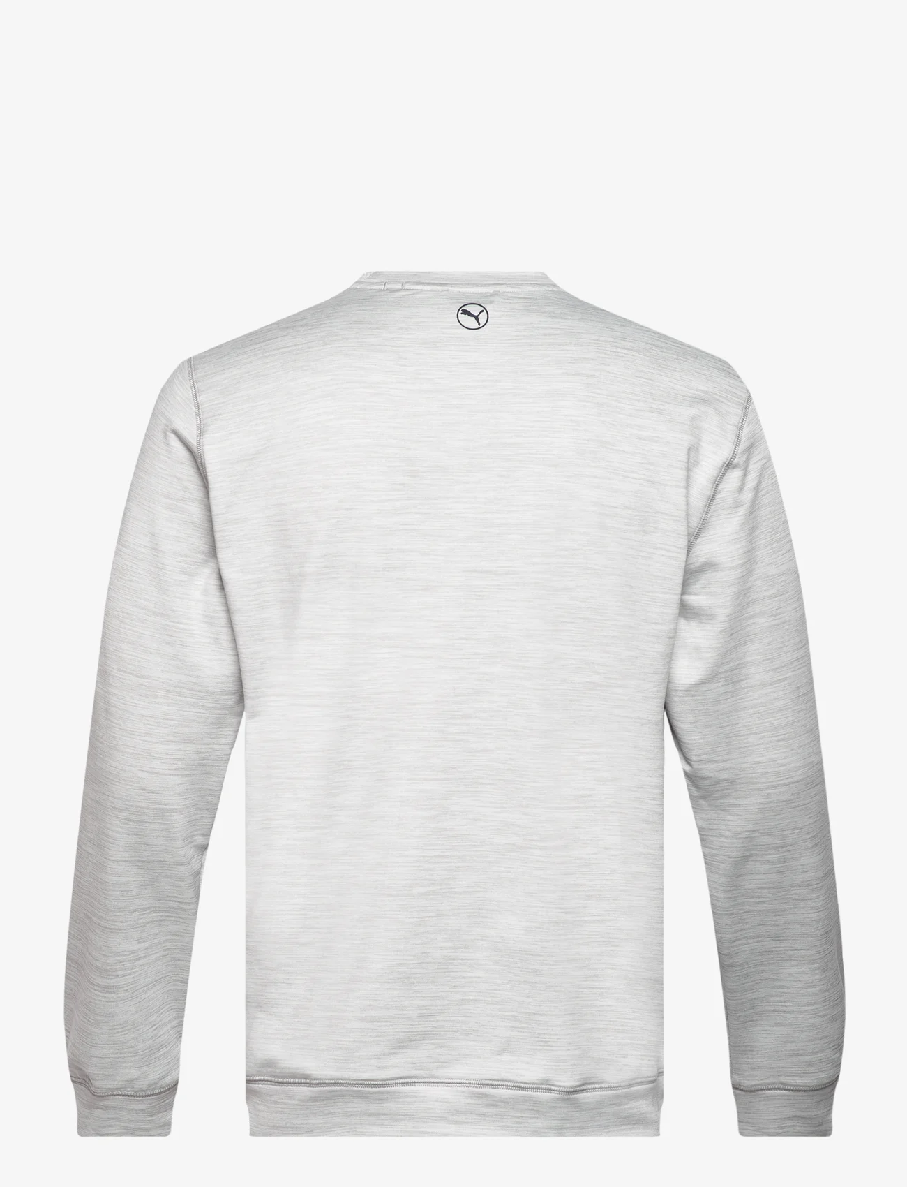 PUMA Golf - Cloudspun Patch Crewneck - sweatshirts - ash gray heather - 1