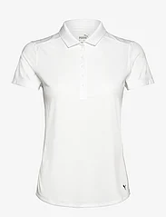 PUMA Golf - W Pure SS Polo - polo marškinėliai - white glow - 0