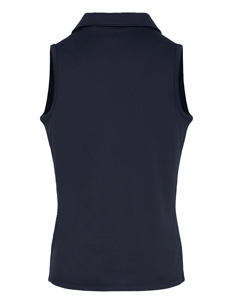 PUMA Golf - Girls Cloudspun Piped SL Polo - lühikeste varrukatega polod - deep navy - 1