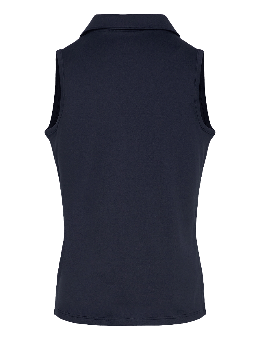 PUMA Golf - Girls Cloudspun Piped SL Polo - deep navy - 1