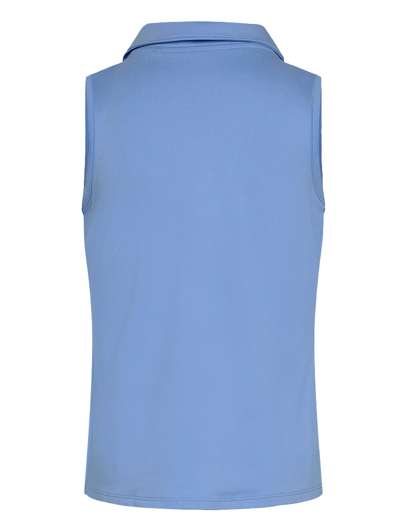 PUMA Golf - Girls Cloudspun Piped SL Polo - lühikeste varrukatega polod - team light blue - 1