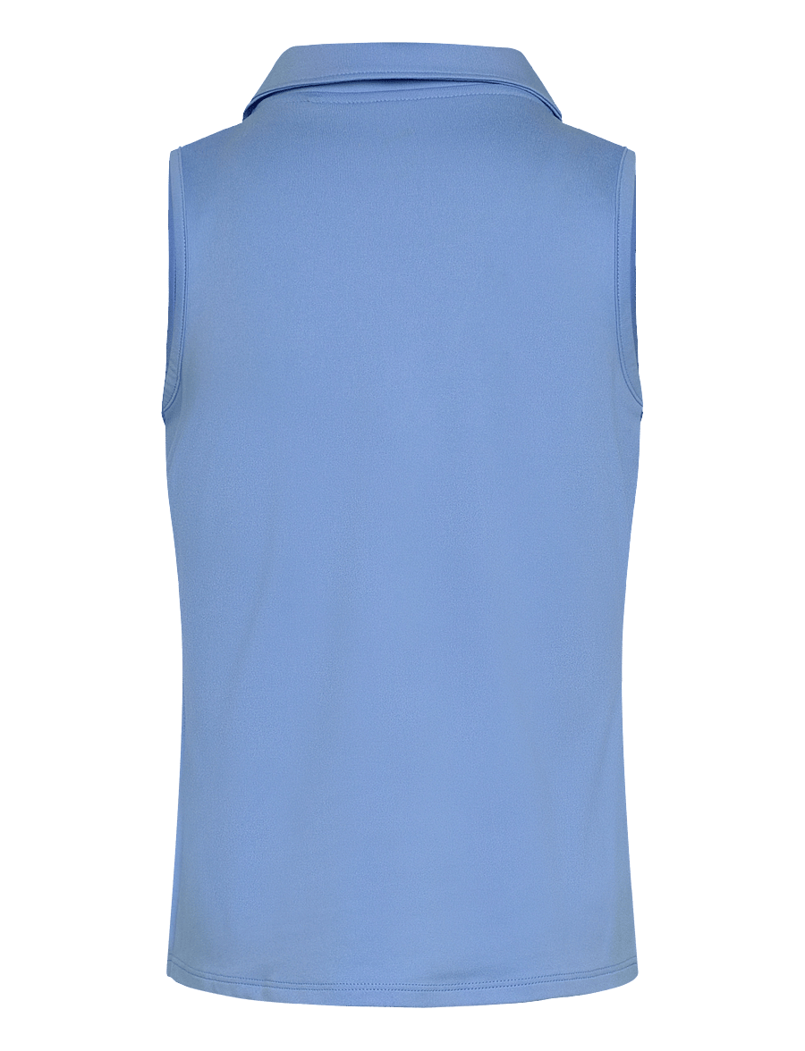 PUMA Golf - Girls Cloudspun Piped SL Polo - team light blue - 1
