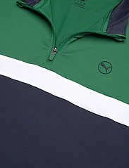 PUMA Golf - Pure Colorblock 1/4 Zip - sweatshirts - vine-deep navy - 2