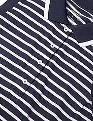 PUMA Golf - W Everyday Stripe Pique Dress - sportklänningar - deep navy-white glow - 4