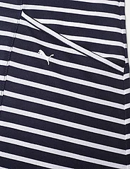 PUMA Golf - W Everyday Stripe Pique Dress - krótkie sukienki - deep navy-white glow - 5